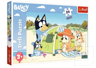 Puzzle - 24 Maxi - Wspaniały dzień Bluey Trefl 14357