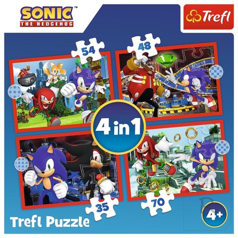 Puzzle - 4w1 - Przygody Sonica - SEGA Sonic The Hedgehog 34625