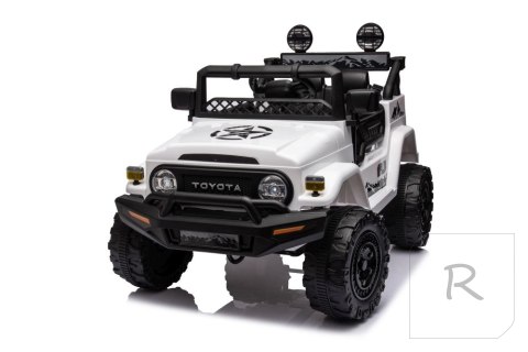 Auto Na Akumulator Toyota FJ Biała 4x4