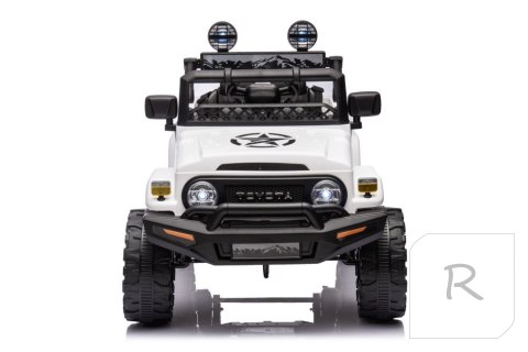 Auto Na Akumulator Toyota FJ Biała 4x4