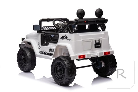 Auto Na Akumulator Toyota FJ Biała 4x4