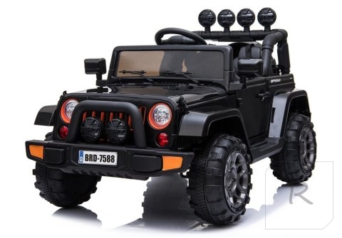 Auto na Akumulator Jeep BRD-7588 Czarny 4x4