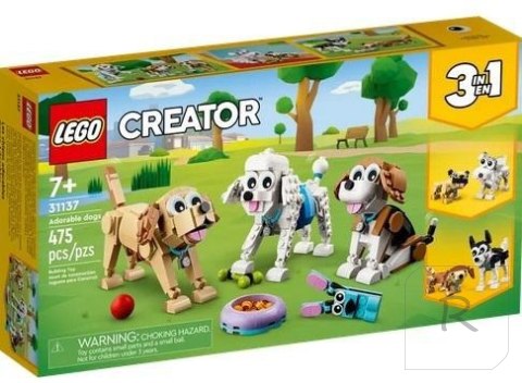 LEGO(R) CREATOR 31137 (4szt) Urocze psiaki