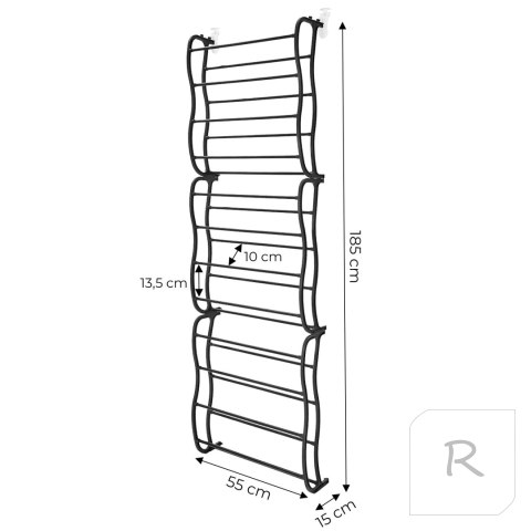 Organizer na buty zawieszany na drzwiach - drabinka na buty