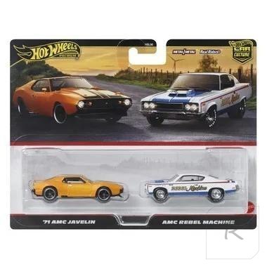 Hot Wheels 2-pak Samochodziki Premium JBL06