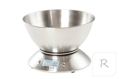 Adler AD 3134 Maximum weight (capacity) 5 kg, Stainless steel