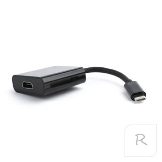 Cablexpert USB-C to HDMI adapter, Black