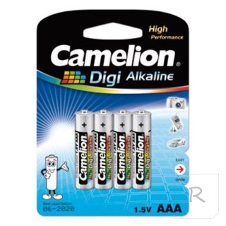 Camelion LR03-BP4DG AAA/LR03, Digi Alkaline, 4 pc(s)