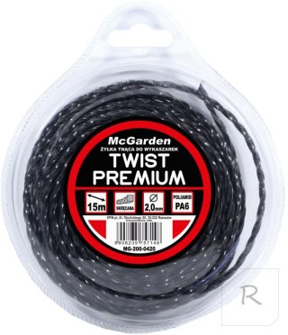 ŻYŁKA DO WYKASZARKI TWIST PREMIUM 3.0MM 15M MCGARDEN