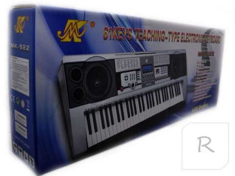 DUŻY KEYBOARD Organy Pianino MK-922 LCD