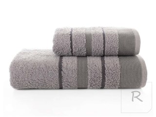 Ręcznik bawełniany frotte REGAL/3093/grey 50x90+70x140 kpl.