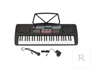 Keyboard Organy 54 Klawisze Zasilacz Mikrofon MK-632