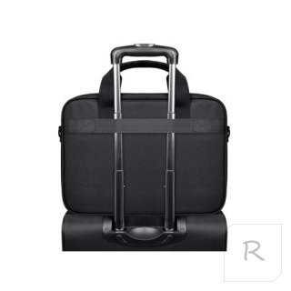 PORT DESIGNS HANOI II CLAMSHELL 105064 Fits up to size 15.6 ", Black, Shoulder strap, Messenger - Briefcase