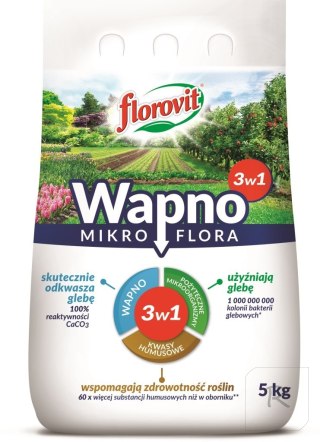 Wapno Mikroflora 3w1 5kg Florovit