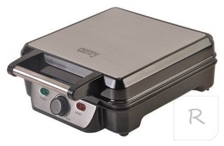 Camry Waffle maker CR 3025 1150 W, Number of pastry 4, Belgium, Black/Stainless steel