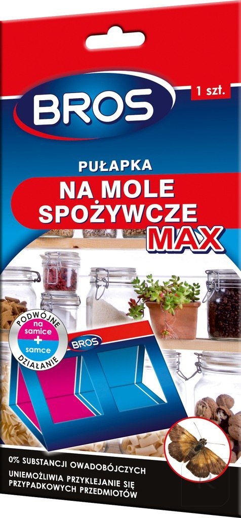 Pułapka na Mole Spożywcze MAX 1szt BROS