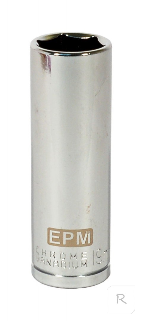 NASADKA DŁUGA 1/2'''' 6-KĄTNA CHROMOWANA 32MM EPM PROFESSIONAL