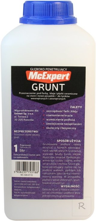 GRUNT GŁĘBOKOPENETRUJĄCY 1L