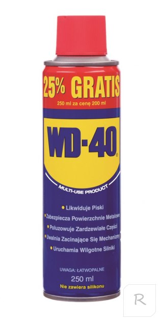 PREPARAT WIELOFUNKCYJNY WD-40 200ML + 25% GRATIS WD-40