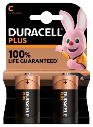 Duracell Plus MN1400 C, Alkaline, 2 pc(s)