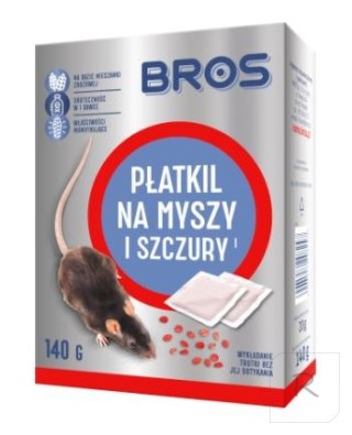 Trutka Płatki na Myszy i Szczury 100g BROS