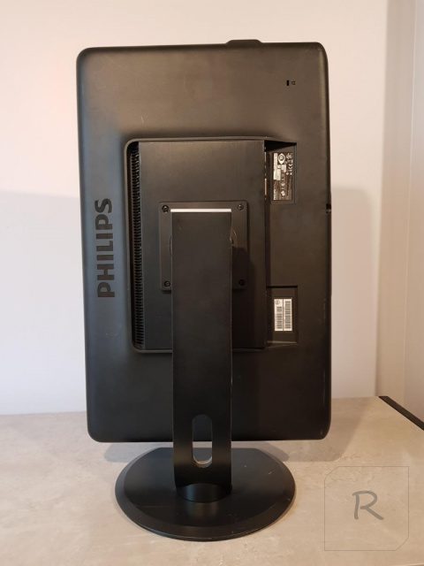 MONITOR PHILIPS 235PL PIVOT DVI SREBNY GŁOŚNIK