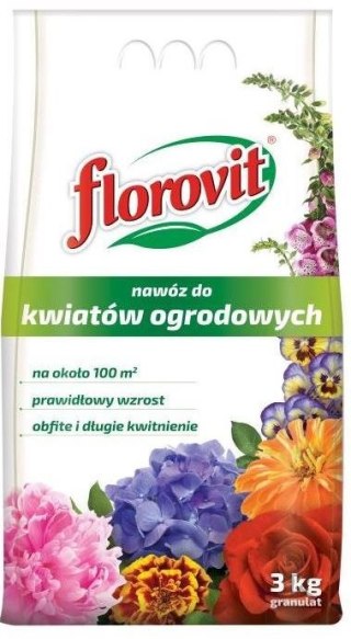 Nawóz do Kwiatów Ogrodowych 3kg Florovit