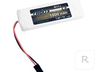 Redox 1800 mAh 7,4V JR (MT-S) - pakiet LiPo TX