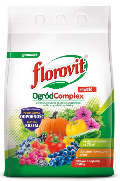 Nawóz Granulat Ogród Complex 15kg Florovit