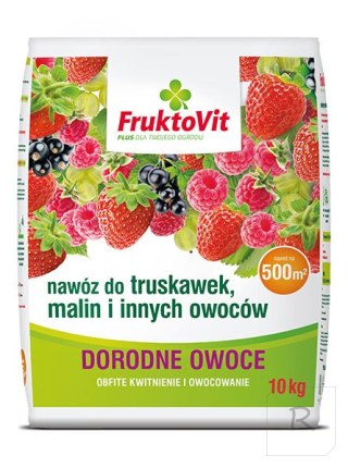 Nawóz Inco FruktoVit PLUS do Truskawek, Malin i Innych Owoców 10 kg