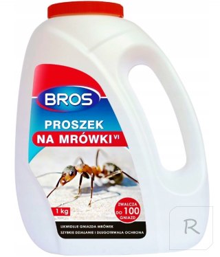 Proszek na Mrówki Likwiduje Gniazda 1kg BROS