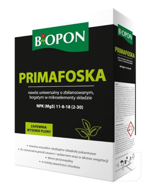 PRIMAFOSKA, NAWÓZ GRANULAT 1KG