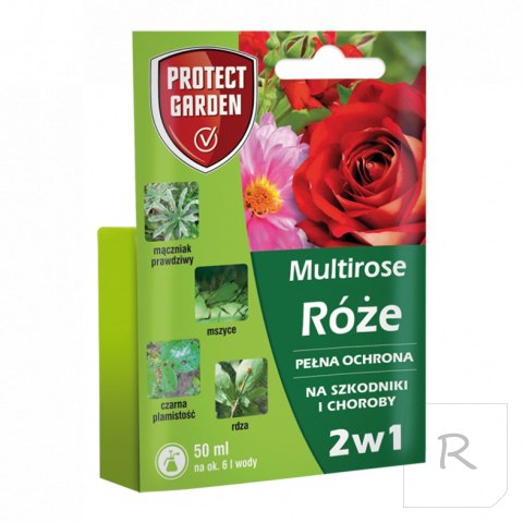 Multirose 2w1 Środek na Mszyce i Choroby Grzybowe 50 ml Protect Garden