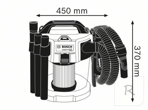 ODKURZACZ GAS 18V-10 L