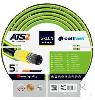 Wąż Ogrodowy GREEN 5 ATS2 1/2" 25mb UV Cellfast