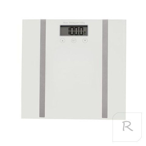 Adler Bathroom scale with analyzer AD 8154 Maximum weight (capacity) 180 kg, Accuracy 100 g, Body Mass Index (BMI) measuring, Wh