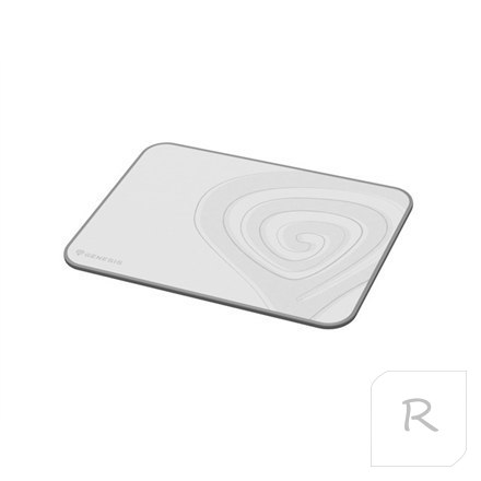 Genesis Mouse Pad Carbon 400 M Logo 250 x 350 x 3 mm, Gray/White