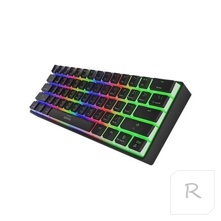 Genesis THOR 660 RGB Gaming keyboard, RGB LED light, US, Black, Bluetooth, Wired, Wireless connection, Gateron Red Switch