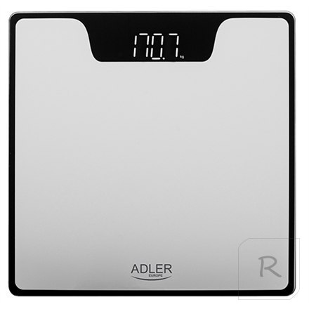 Adler Bathroom Scale AD 8174s Maximum weight (capacity) 180 kg, Accuracy 100 g, Silver