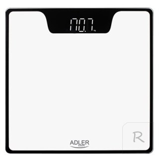 Adler Bathroom Scale AD 8174w Maximum weight (capacity) 180 kg, Accuracy 100 g, White