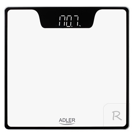 Adler Bathroom Scale AD 8174w Maximum weight (capacity) 180 kg, Accuracy 100 g, White