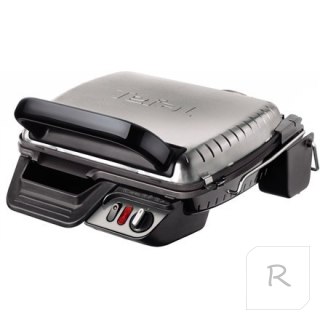 TEFAL UltraCompact GC305012 Electric Grill, 2000 W, Stainless Steel/Black