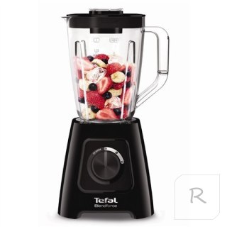 TEFAL Blender BL420838 BlendForce Tabletop, 600 W, Jar material Plastic, Jar capacity 1.25 L, Ice crushing, Black