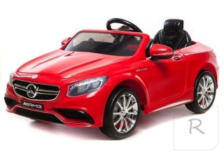 Auto Na Akumulator Mercedes S63 AMG Czerwony