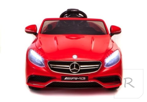 Auto Na Akumulator Mercedes S63 AMG Czerwony