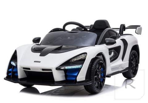 Auto na Akumulator McLaren Senna Biały