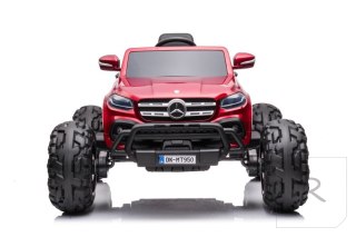 Auto Na Akumulator Mercedes DK-MT950 4x4 Czerwony Lakierowany