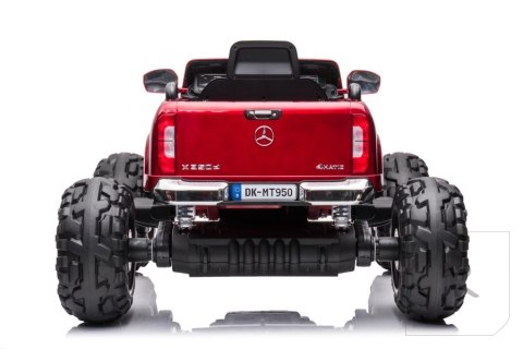 Auto Na Akumulator Mercedes DK-MT950 4x4 Czerwony Lakierowany