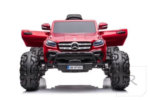 Auto Na Akumulator Mercedes DK-MT950 4x4 Czerwony Lakierowany