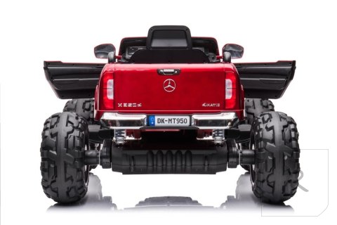 Auto Na Akumulator Mercedes DK-MT950 4x4 Czerwony Lakierowany